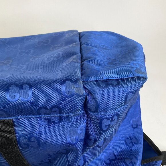 Gucci Off the Grid Duffle Bag GG Monogram Blue - Picture 13 of 16